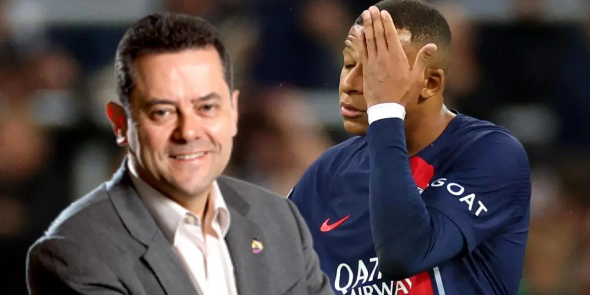 Mbappé se lamenta tras su eliminación y Tomás Roncero le mandó un mensaje.