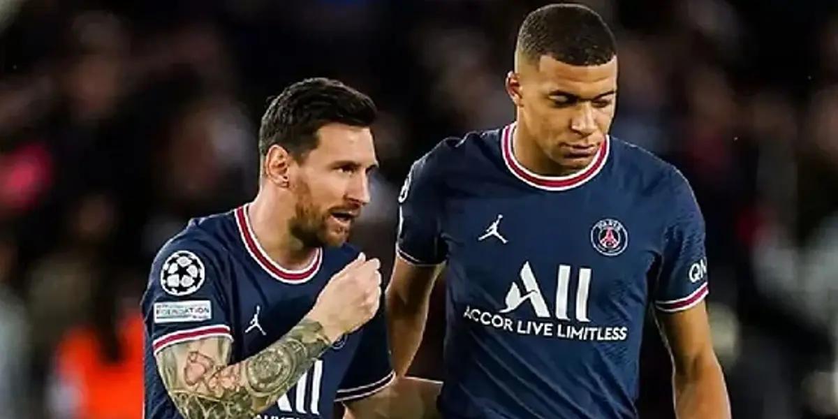Mbappé no se lleva con Lionel Messi y ahora demostró que le tiene envidia, en las prácticas del PSG