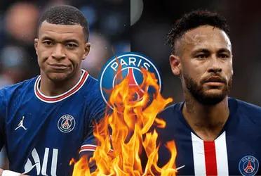 Mbappé tiene poder ilimitado en PSG y Neymar queda relegado.