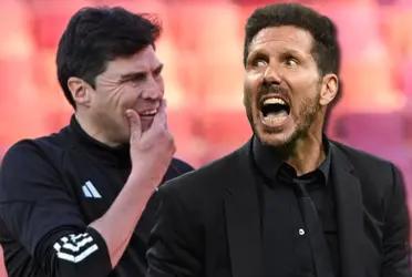 Medina habló luego de la derrota de su equipo, el Granada, contra Atlético de Madrid de local