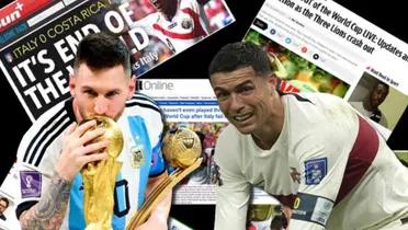 Medio inglés puso a Messi como el mejor en la historia del fútbol y ninguneó a CR7