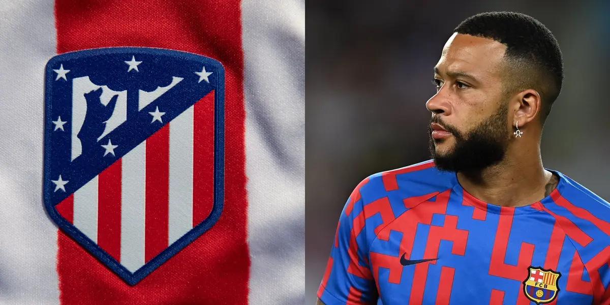 Memphis Depay no aguanta mas estar en el Barcelona, pidió salir este mercado de invierno