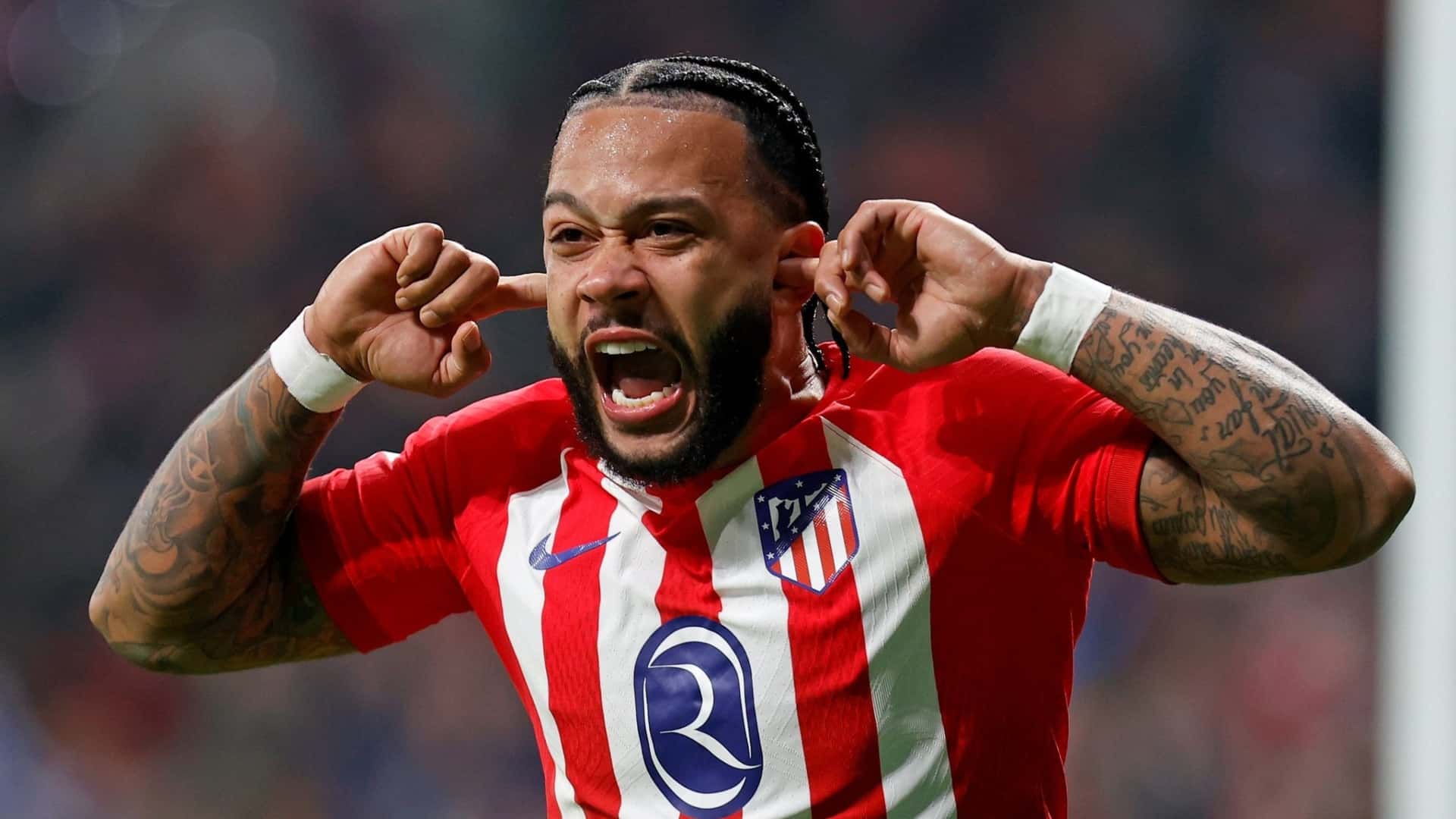 Memphis Depay, delantero de Atlético de Madrid