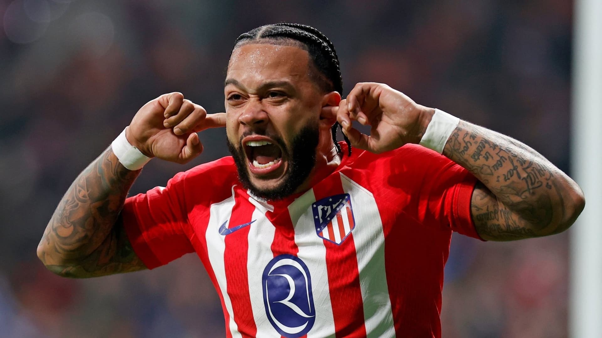 Memphis Depay, delantero de Atlético de Madrid