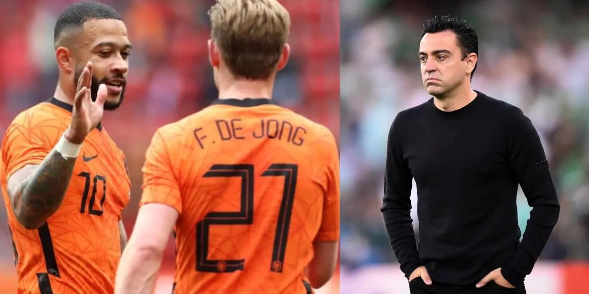 Memphis Depay fingió estar lesionado en el Barza, hoy está en cuartos de final y le marcó a Estados Unidos.