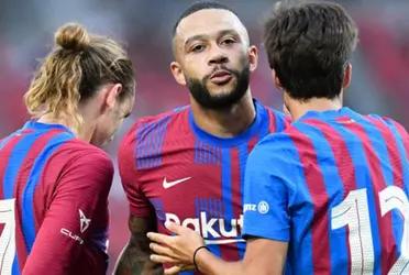 Memphis Depay tiene un pie afuera del Barza y el club espera hacer caja con su transferencia, al menos unos 20 millones de euros.