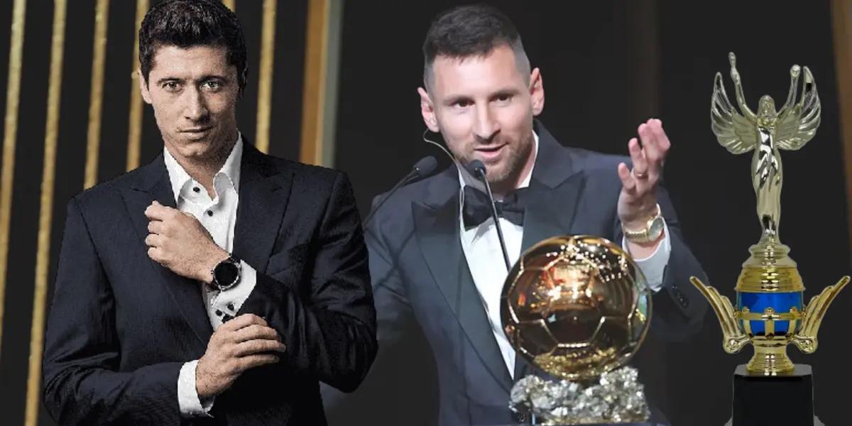 Messi ganó The Best y Balón de Oro, el premio con el que se contenta Lewandowski