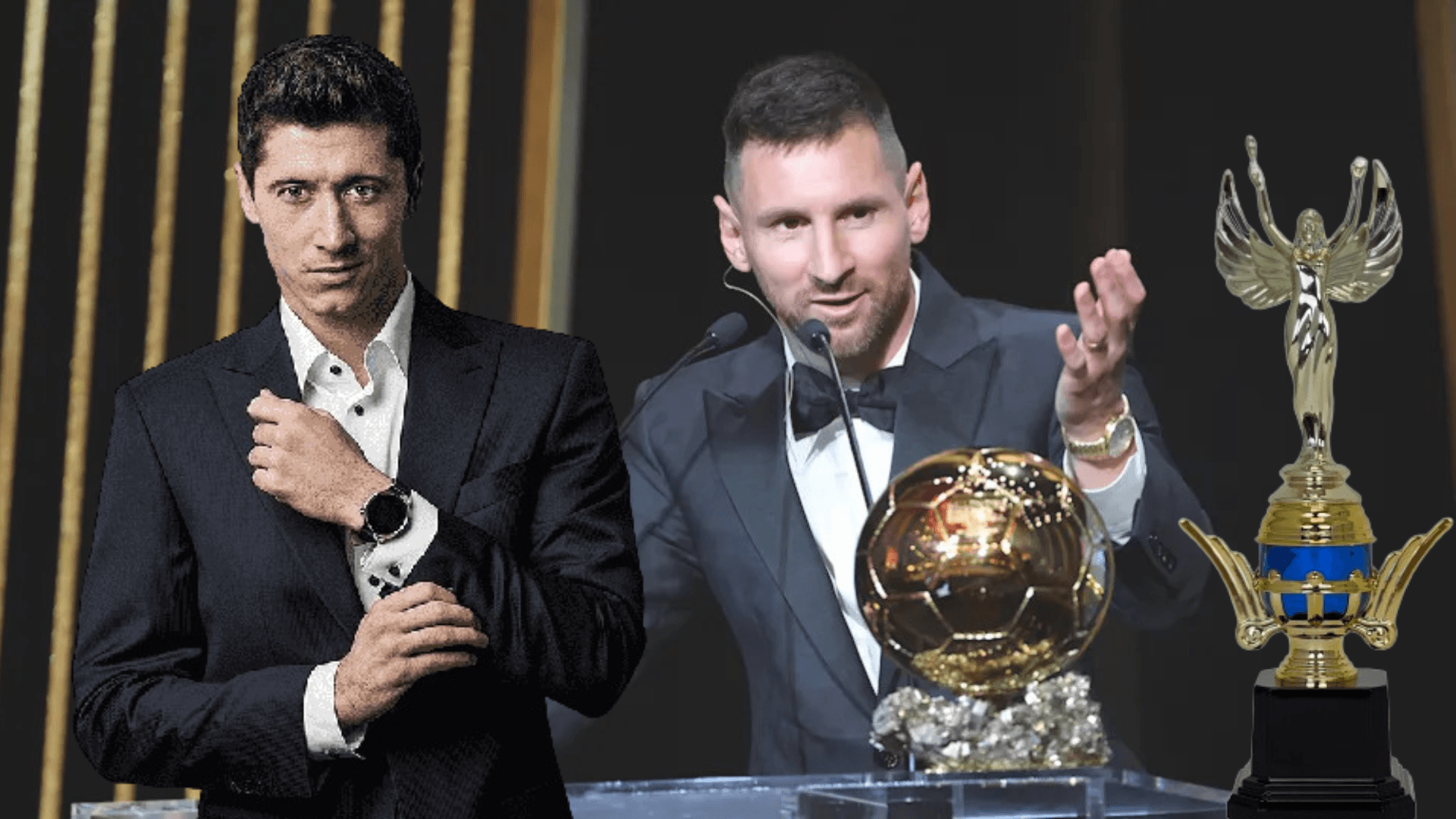 Messi ganó The Best y Balón de Oro, el premio con el que se contenta Lewandowski