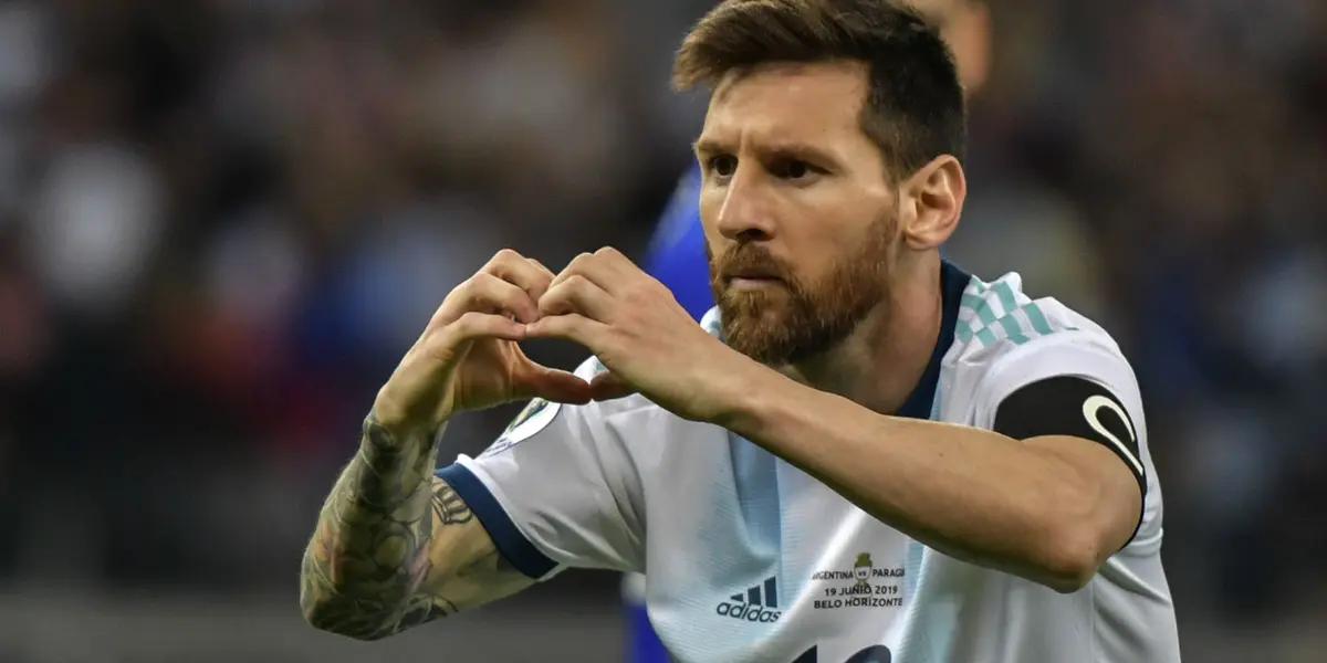 Messi lamena no haber sido más feliz con su selección.