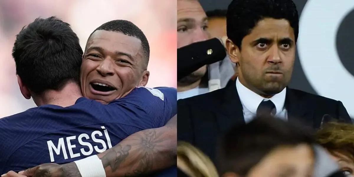 Messi antes de marcharse de la capital francesa habló con Kylian.