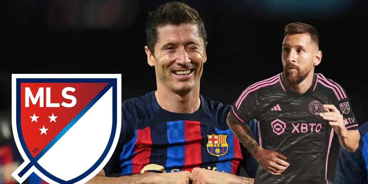 Messi no lo quiere y ahora Lewandowski podría jugar en este equipo de la MLS
