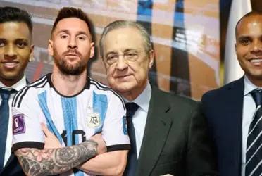 Messi se fue contra Rodrygo en el cotejo eliminatorio, y el padre del brasileño no se quedó callado contra el argentino