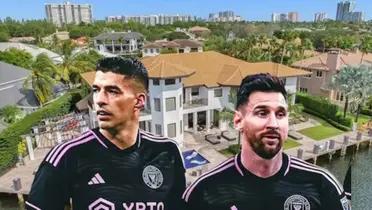 Messi tiene mansión de 11 millones, esto vale la que compró Suárez en Miami