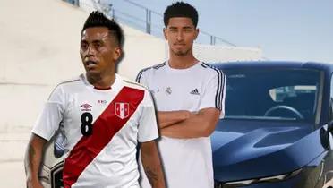 Mientras a Bellingham le regalaron en Madrid, Cueva compró este coche en 85 mil