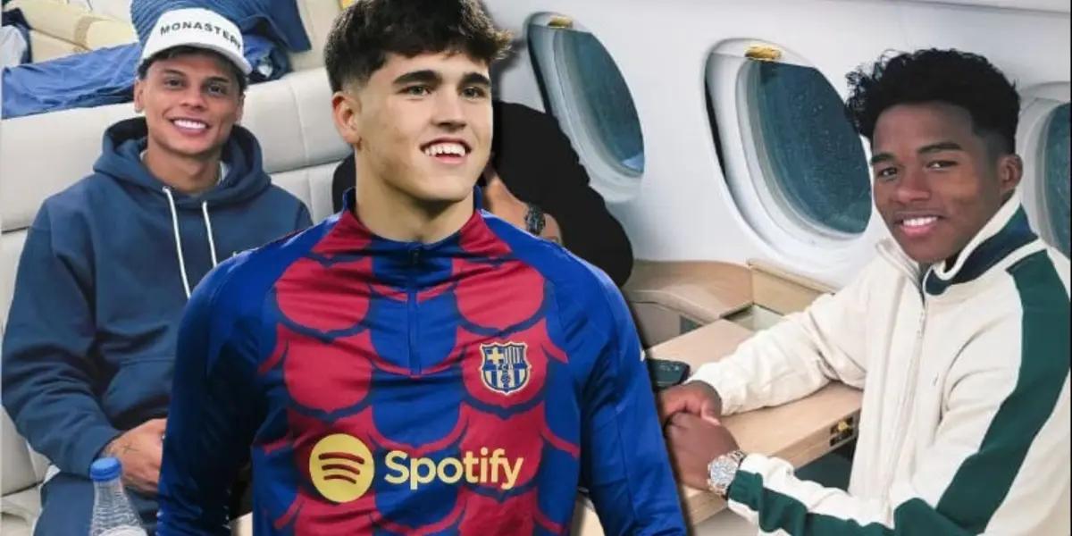 Mientras a Endrick lo mimaron, Barça se lució con el recibimiento para Cubarsí