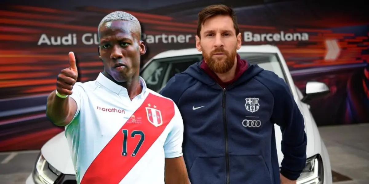 Mientras a Messi le regalaron un Audi en el Barça, lo que se gastó Advíncula