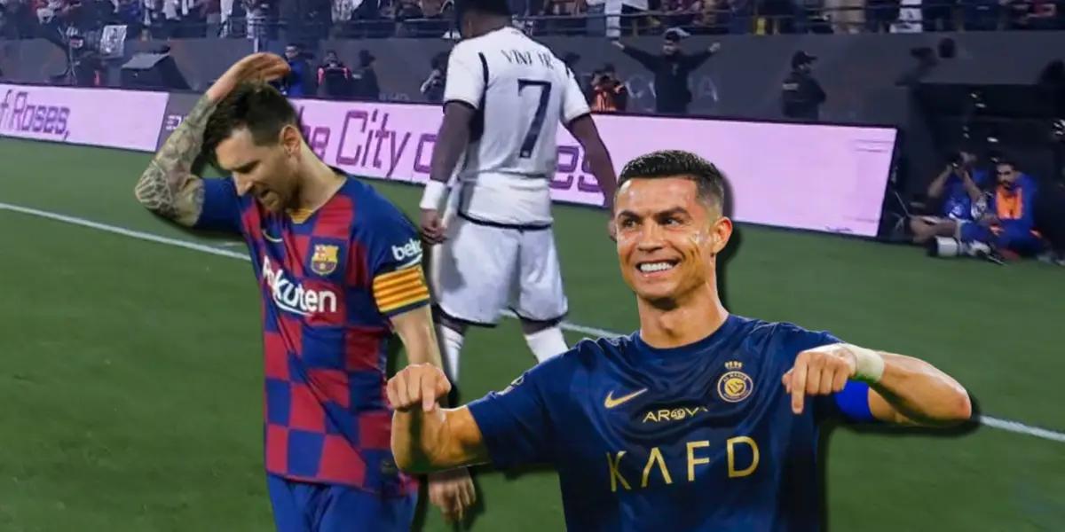 Mientras a Messi parece no lo mira nadie, las nuevas estrellas que siguen a CR7