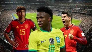 Mientras a Morata lo provocó, lo que hizo Vinicius con Yamal en el Bernabéu