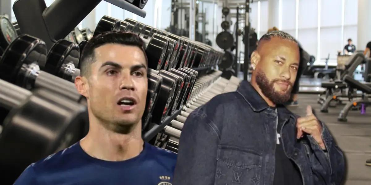 Mientras a Neymar le dijeron gordo, sorprendió como luce CR7 a sus 39 años