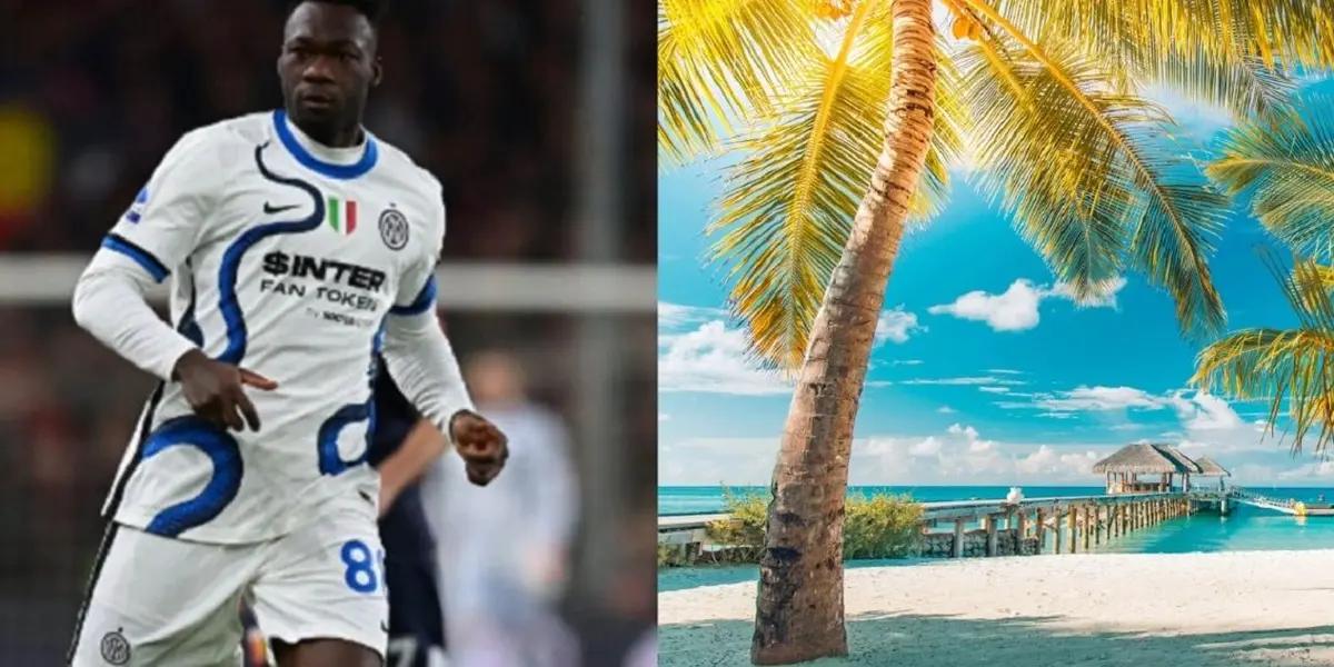 Mientras aguarda ofertas para continuar su carrera, el Girona podría hacerle una oferta próximamente, Felipe Caicedo gasta casi 200 mil euros en sus vacaciones.