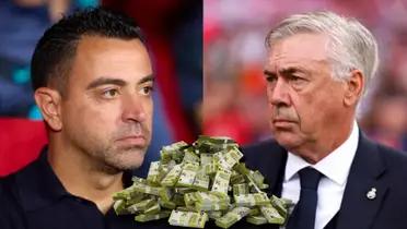 Mientras Ancelotti gana 11 millones, el dineral al que renunció Xavi en el Barça