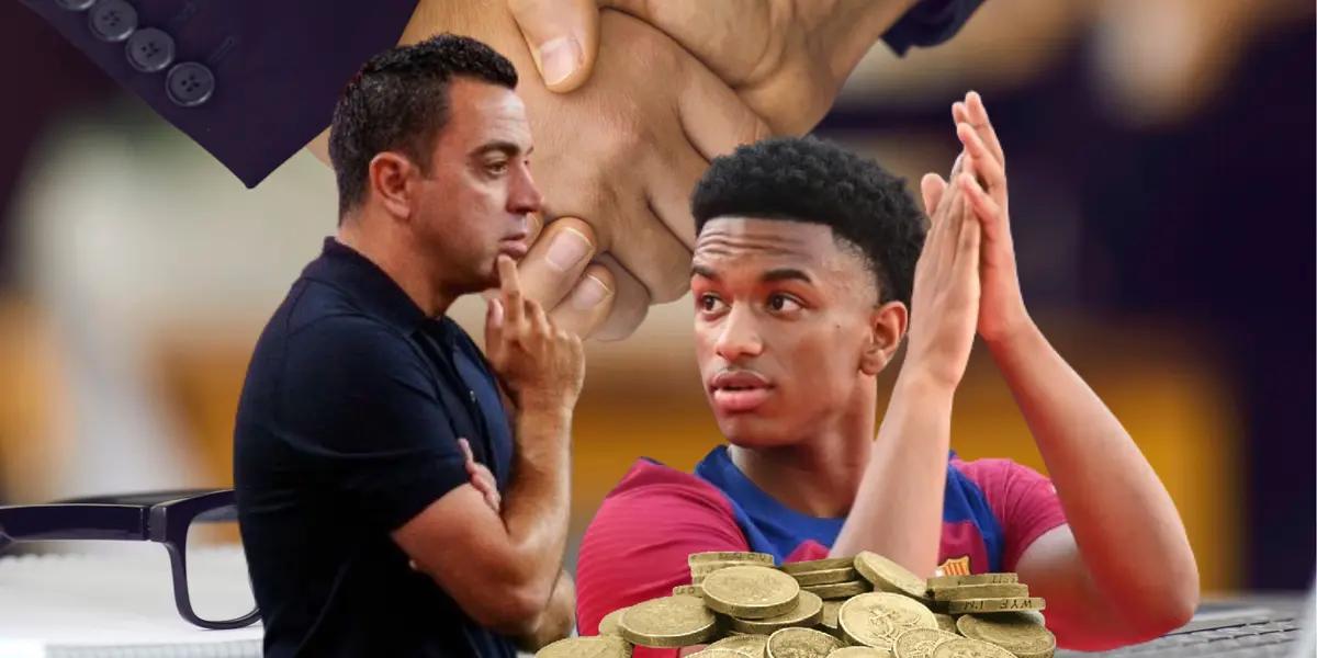 Mientras Balde es duda en el Barça, la joya de solo 2 millones que pagaría Xavi