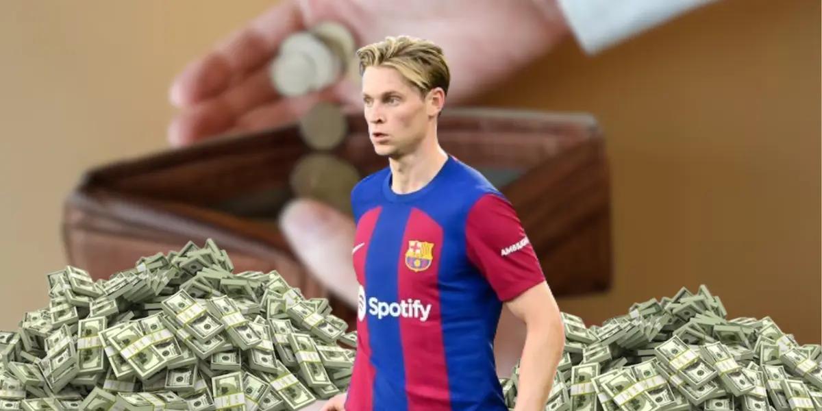 Mientras Barça está endeudado, los millones que le dejaría de Jong al club