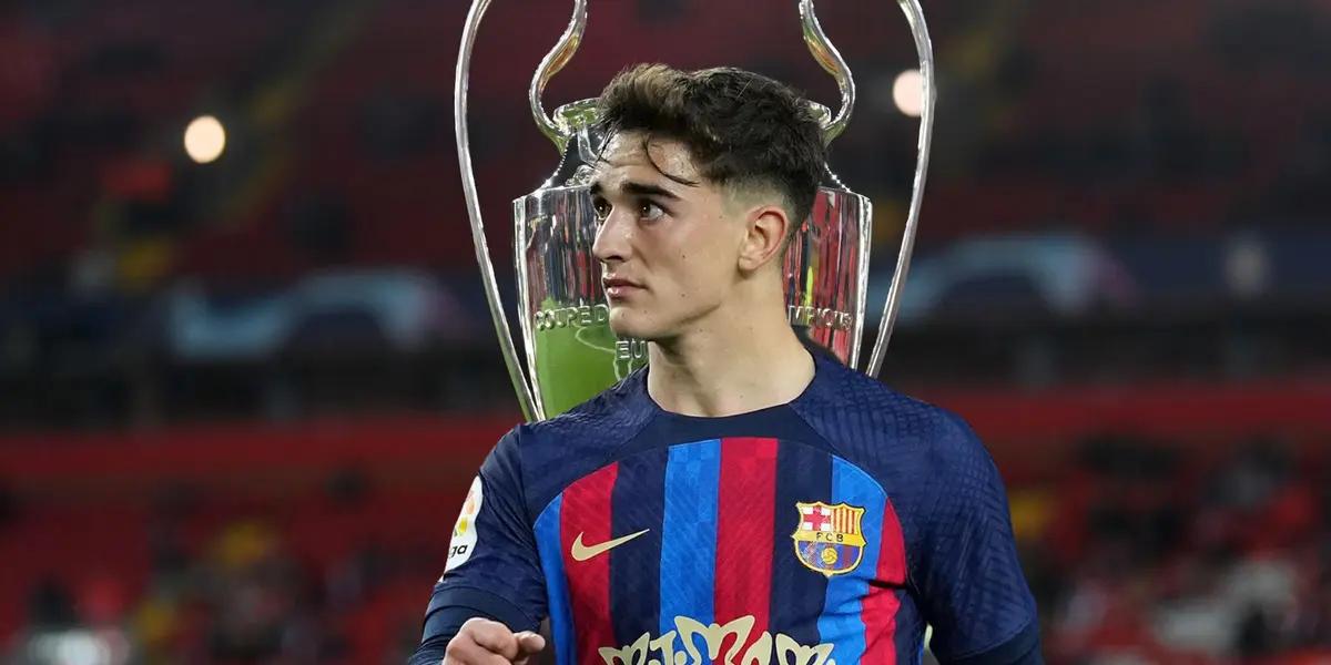 Mientras Barça va por las semis de Champions, esto hace Gavi, que sigue lesionado