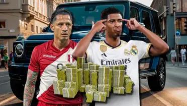 Mientras Bellingham tiene un carro de 180 mil, lo que cuesta el de Lapadula