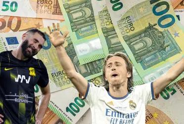 Mientras Benzema puede irse, la fortuna que podrá ganar Modric en Arabia Saudí