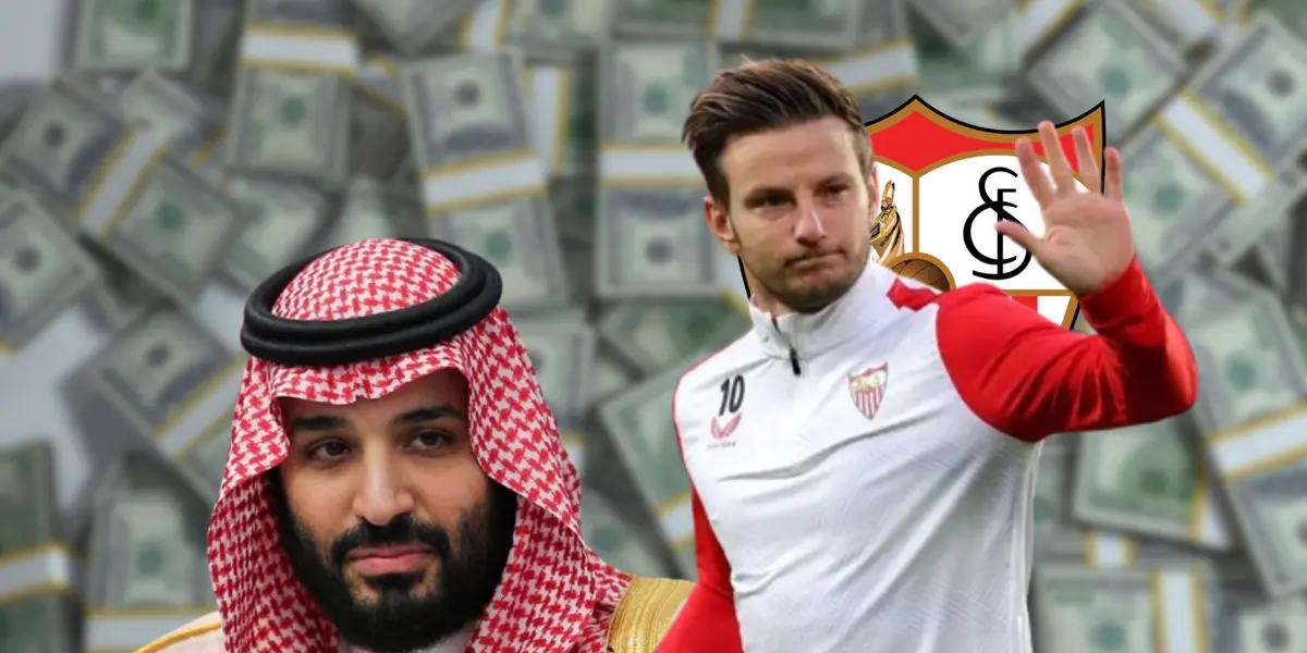 Mientras cobró 6 millones en Sevilla, el sueldazo para Rakitic en Arabia
