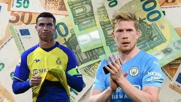 Mientras CR7 gana 200 millones, el sueldazo para De Bruyne si llega a Arabia