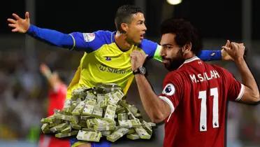 Mientras CR7 salió gratis, Al-Ittihad quiere a Salah y puso todos estos millones