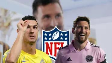 Mientras Cristiano enoja en Arabia, los millones que ganó Messi con la NFL