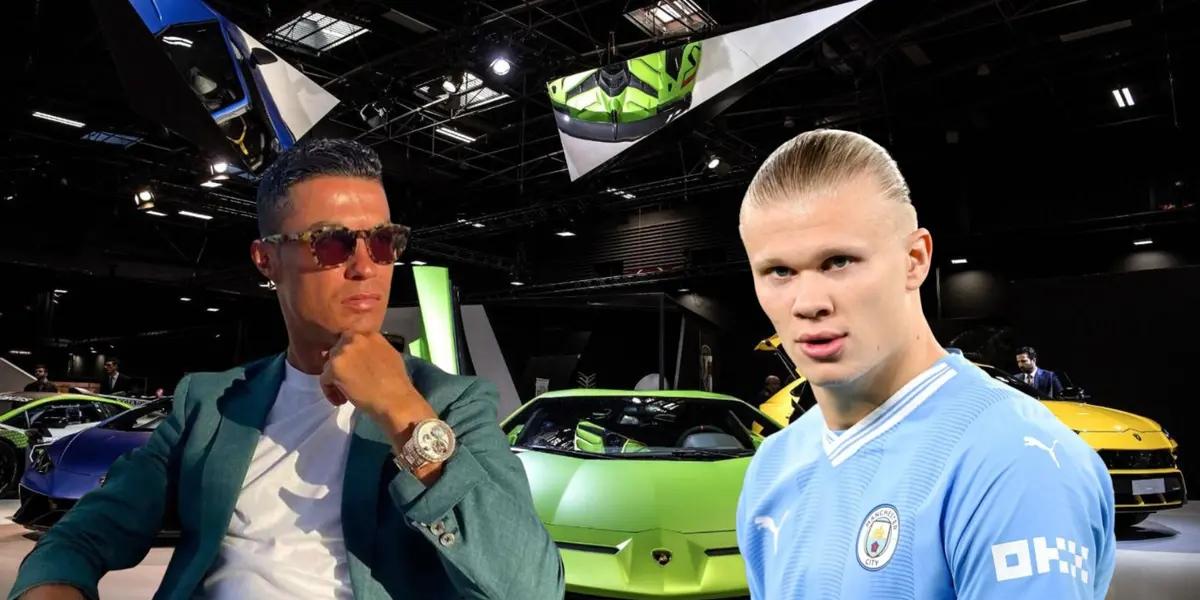 Mientras Cristiano gana 200 millones, la fortuna que pagó Haaland por un Mercedes