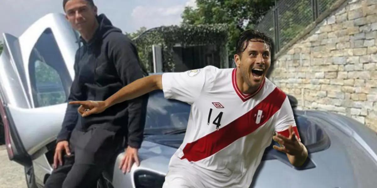 Mientras Cristiano Ronaldo gastó 8 millones, así es el coche de Claudio Pizarro