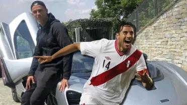 Mientras Cristiano Ronaldo gastó 8 millones, así es el coche de Claudio Pizarro