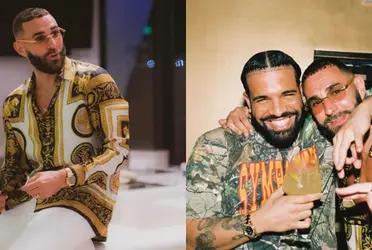 Mientras descansa antes de volver a los entrenamientos con el Real Madrid, Karim Benzema ostenta una camisa valuada en nada más y nada menos que 1000 euros.