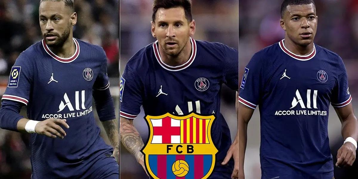 Mientras dos de las superestrellas del París Saint-Germain Se pelean entre si, el entrenador culé encabeza un silencioso operativo retorno del argentino.