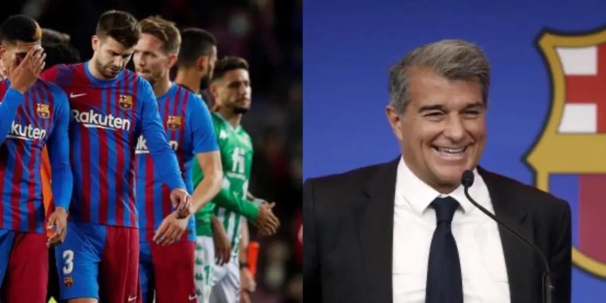 Mientras el Barcelona vive una delicada situación financiera, se puede observar a Joan Laporta bailando alegremente en las calles de Las Vegas totalmente alejado de la realidad del club culé.