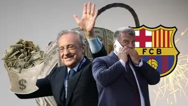 Mientras el Madrid pondrá toda la pasta por Mbappé, la deuda que cayó al Barça