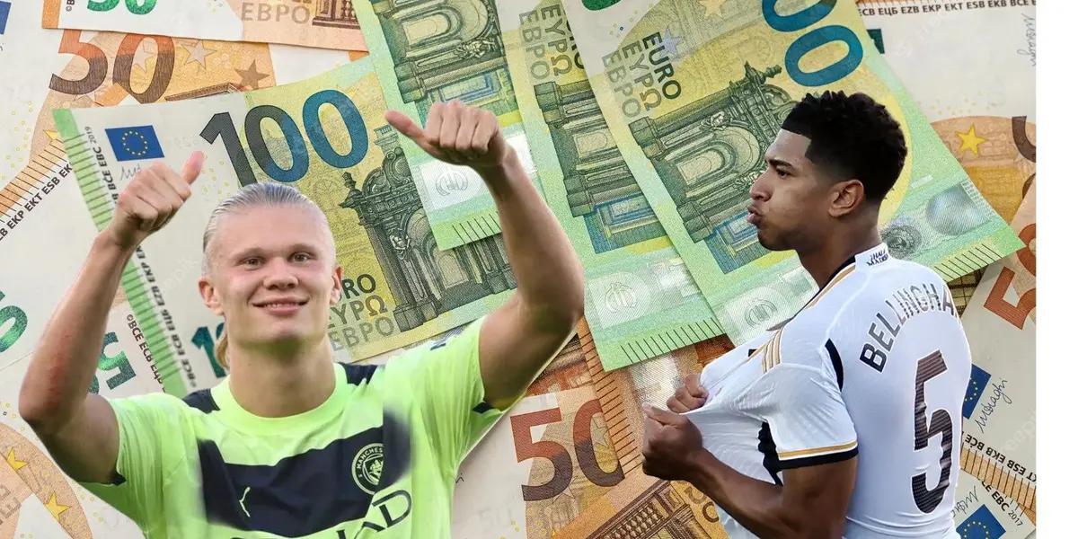 Mientras el noruego cobra fortunas en el Manchester City, el goleador de los Merengues tiene un sueldo muy bajo dentro de la plantilla