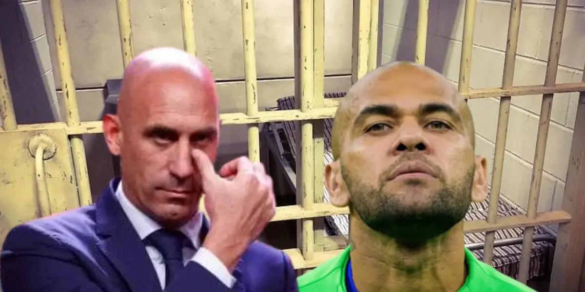 Mientras el padre de Neymar negó ayuda a Alves, a quién le pidió dinero Rubiales