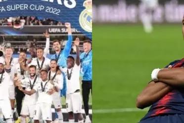 Mientras el Real Madrid celebra un nuevo título, Kylian Mbappé festeja tan solo ser el mejor jugador de la Ligue 1.