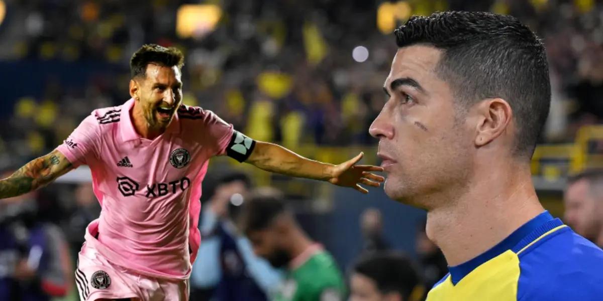 Mientras en Arabia Cristiano no llena una cancha, el inconveniente que generó Messi en EEUU