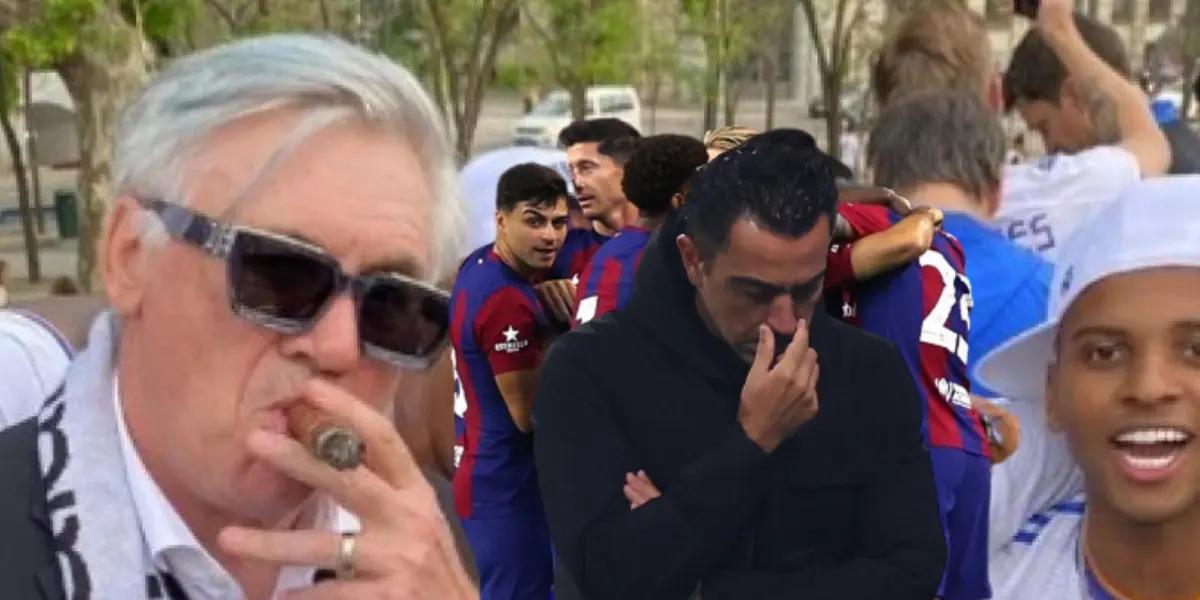 Mientras en el Madrid ven como padre a Ancelotti, el desplante del Barça a Xavi