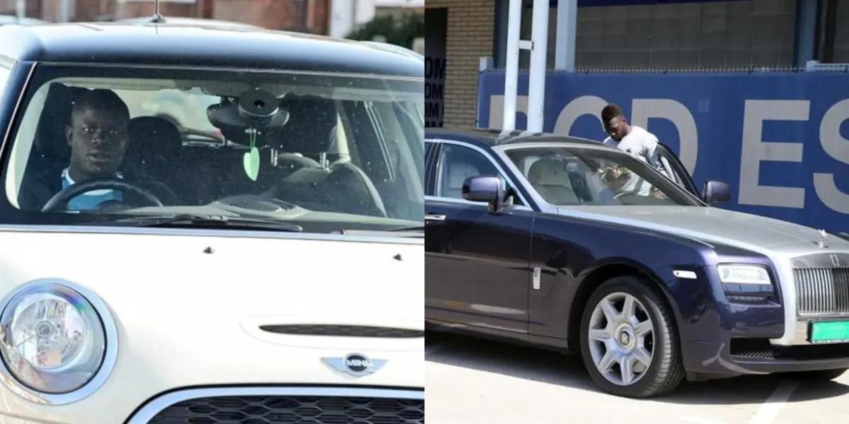 Mientras Felipe Caicedo no siendo tenido en cuenta en el Inter maneja un Rolls Royce, una estrella mundial como N'Golo Kanté aún conduce su primer Mini Cooper.