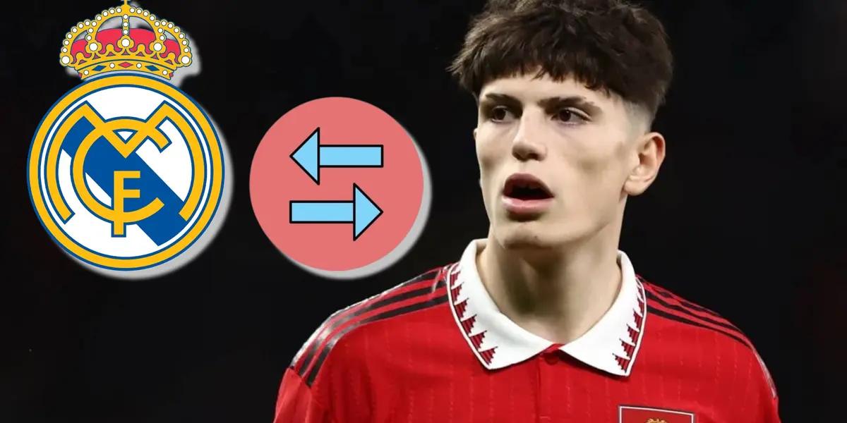 Mientras Florentino busca a Garnacho, el jugador del Madrid que quiere el United