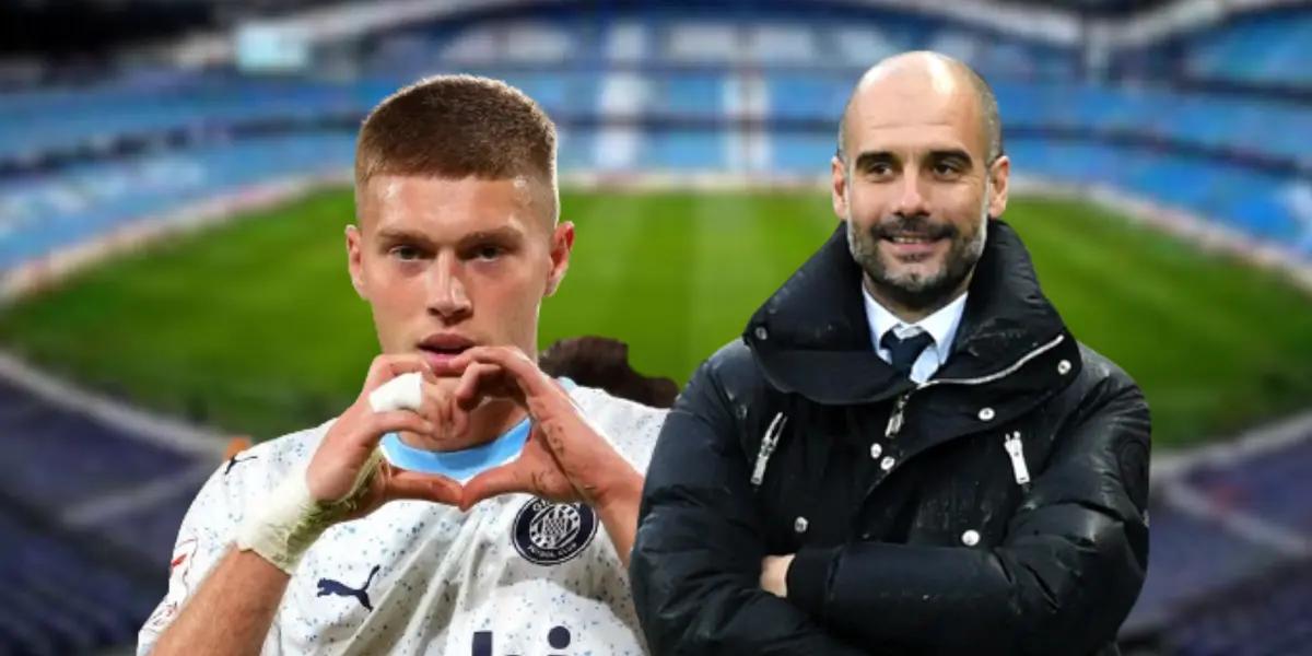 Mientras gana monedas en el Girona, el sueldo para Dovbyc en el Manchester City