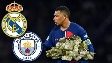 Mientras ganará 15 millones en el Madrid, el sueldo que Mbappé rechazó al City